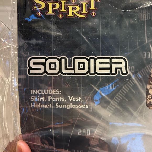 Spirit Halloween Camouflage Army Costume for Kids - Picture 9 of 10